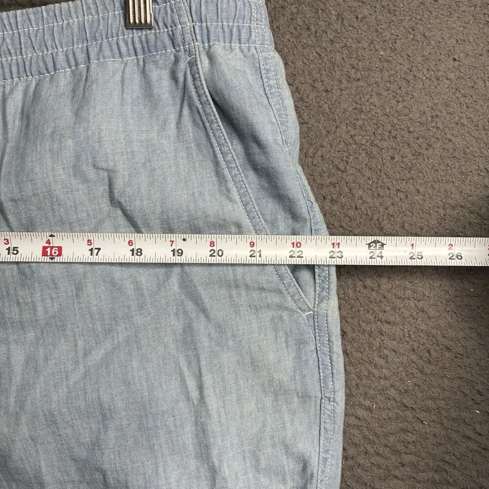 Polo Ralph Lauren Classic Fit Pant Men 2XL Blue Elastic Waist Drawstring Pony